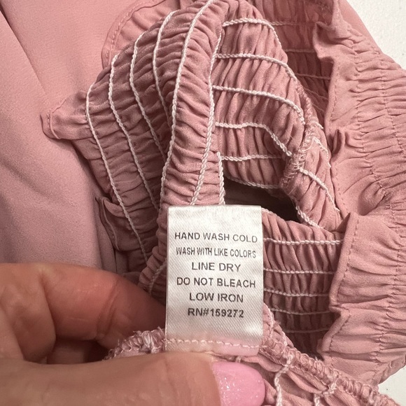 NWT GiGiO|Pink Sleeveless Blouse|Size Small - Picture 6 of 8